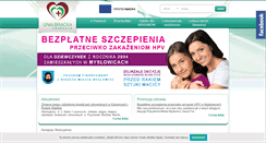 Desktop Screenshot of infrastruktura.uniabracka.pl